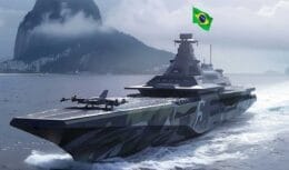 Marinha Brasileira explora a integração de porta-drones da Damen, navios multipropósito que operam drones aéreos, aquáticos e subaquáticos; fortalecendo sua posição como líder naval na América do Sul