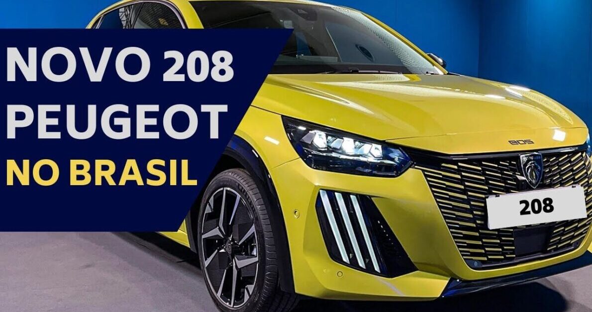Stellantis anunciou a chegada do novo hatch que promete desbancar o Polo e o HB20: nova geração do Peugeot 208 vem com tudo, trazendo design moderno e tecnologia de ponta