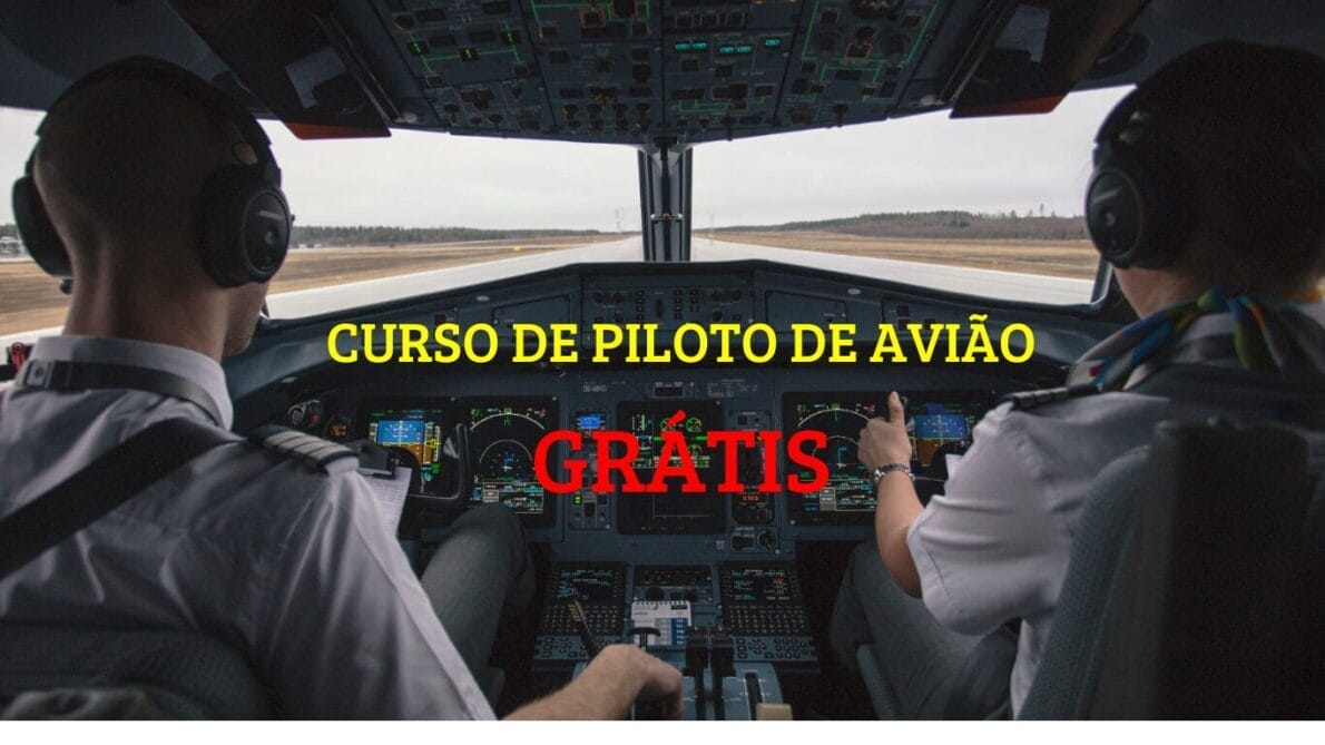 curso grátis - licença de piloto de avião - piloto de avião