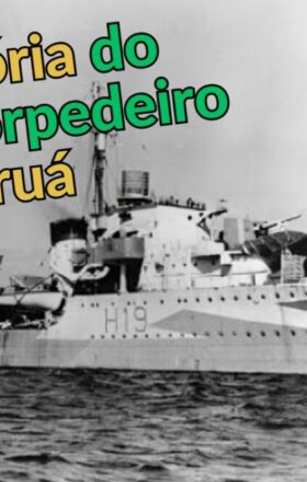 Trajetória do contratorpedeiro brasileiro Juruá, desde sua construção e serviço na Marinha do Brasil até seus feitos heroicos sob a bandeira britânica