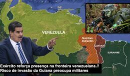 Tensões na América do Sul: A Venezuela avança sobre território da Guiana que conta com o apoio incondicional dos Estados Unidos, e o Brasil enfrenta uma crise em suas fronteiras