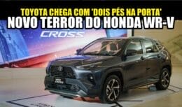 Toyota Yaris Cross: lançamento do novo mini SUV brasileiro vai ganhar um novo capítulo com o rival Honda WR-V, que promete chegar ao mercado por R$ 120 mil e desbancar Creta e Renegade