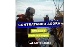 Actmium Brasil está contratando com extrema Urgência na Bacia de Campos em muitas funções offshore