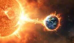 supertempestade solar - terra - manchas solares - tempestade geomagnética