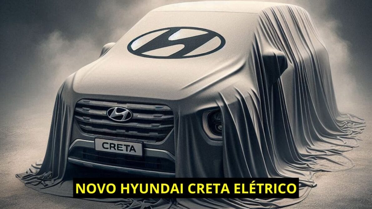 O Hyundai Creta Elétrico é aguardado com ansiedade após ser avistado nas ruas da Índia. Com previsão para começar a ser fabricado em 2024.