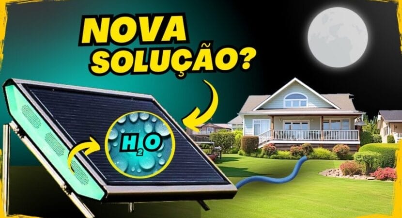 Conheça o painel solar híbrido barato e inovador capaz de produzir hidrogênio verde dentro da sua residência