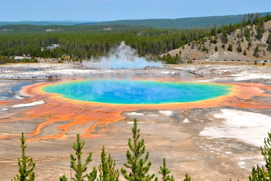 vulcão de Yellowstone -  parque de Yellowstone - vulcão mais perigoso do mundo