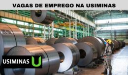 As vagas de emprego ofertadas pela USIMINAS são para atuar nas unidades de São Paulo, Minas Gerais e Rio Grande do Sul.