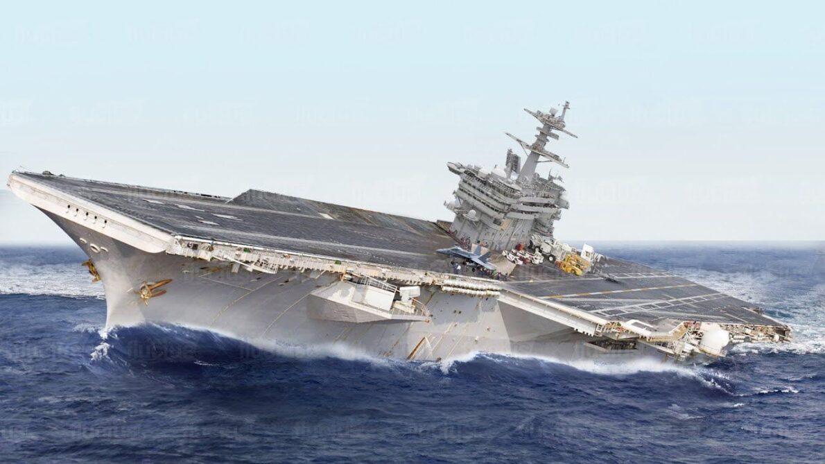 Como a Marinha dos Estados Unidos testa seus porta-aviões de mais de 13 bilhões de dólares