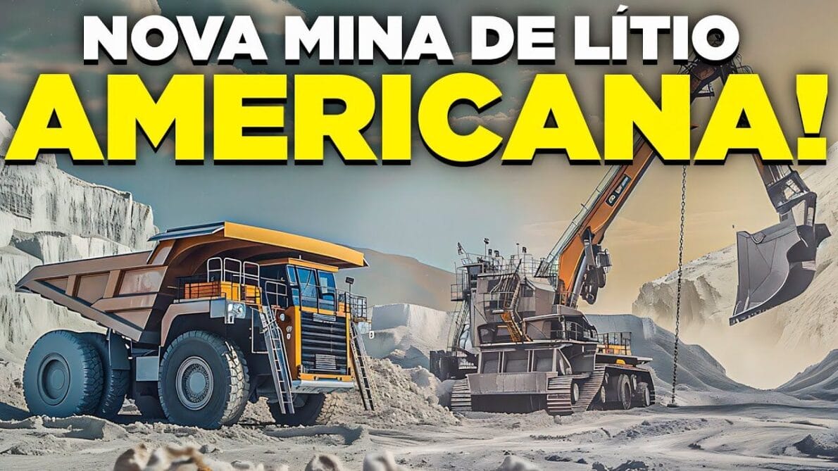 Descoberta de uma gigantesca mina de lítio nos Estados Unidos pode fabricar baterias para quase meio bilhão de carros elétricos