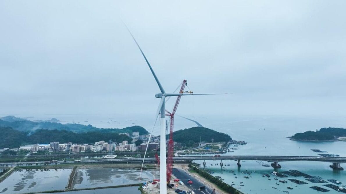 Energia - energia eólica - turbina eólica - energia renovável - construção