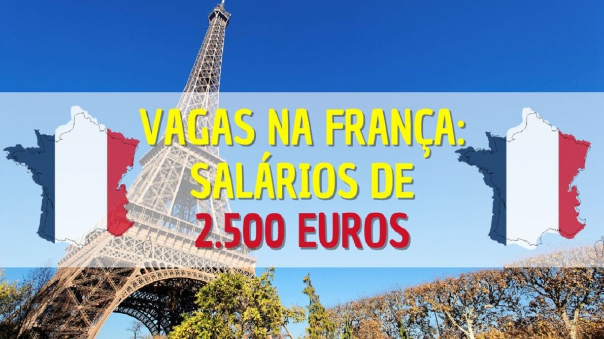 Escassez de mão de obra França abre 473 vagas para quem fala português em cargos nas áreas de barman, pintores, cozinheiros, assistente administrativo e outras funções!