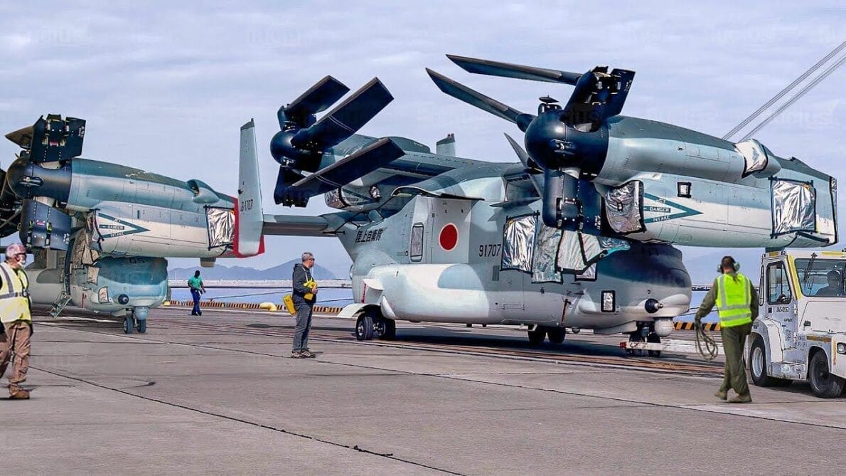 Estranha razão pela qual apenas o Japão pode comprar helicópteros transformadores avançados dos Estados Unidos