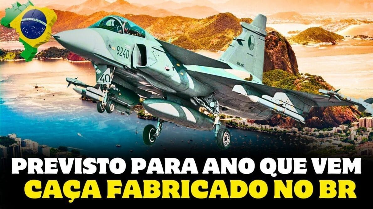 O Brasil se prepara para receber o caça supersônico Gripen, que pode cruzar o país em apenas uma hora, marcando um grande avanço na defesa aérea