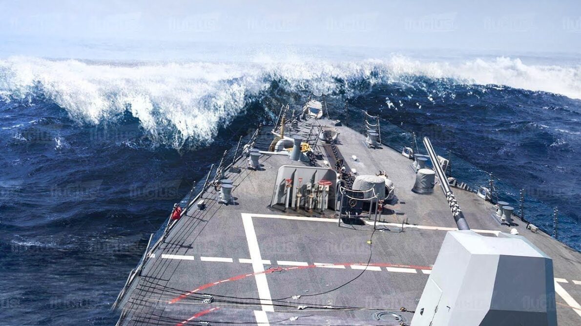 Os destróieres dos Estados Unidos, rápidos, manobráveis e fortemente armados, são essenciais para a defesa naval e a vida a bordo é cheia de desafios e responsabilidades