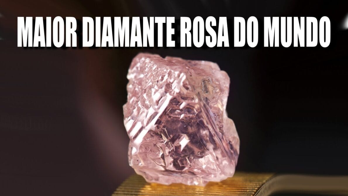 diamante - diamante rosa - mineração - jazida - maior diamante do mundo - mina de diamante