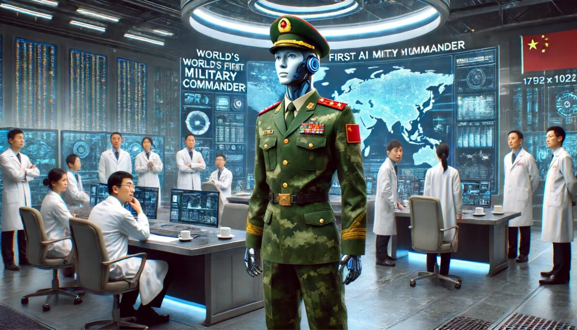 Revolução no mundo Militar Cientistas chineses criam o PRIMEIRO comandante militar de IA do mundo!