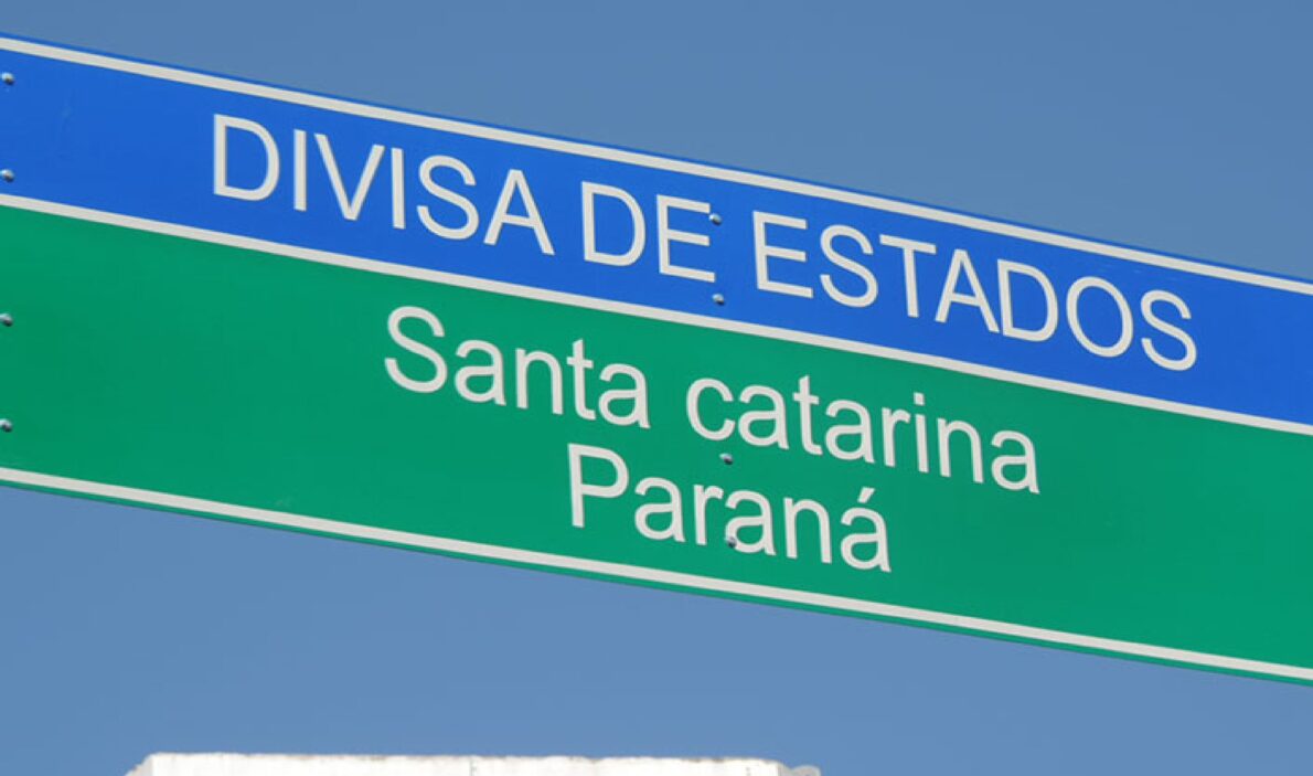 Santa Catarina, Paraná, estados