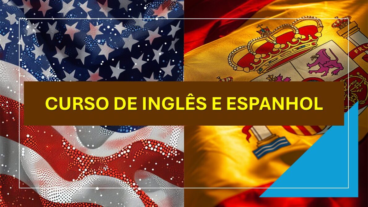 Curso de inglês e espanhol