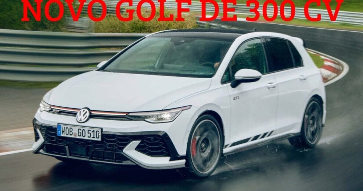 Para aniquilar Corolla e Civic, Volkswagen lança Golf com 300 cv de potência e velocidade de quase 300 km/h, diretamente da grandiosa Nürburgring, na Alemanha!