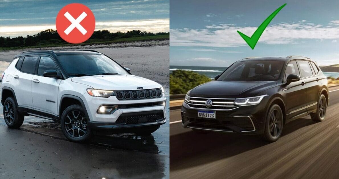Jeep Compass e Honda CR-V que nada: Volkswagen incendeia mercado com novo SUV PREMIUM, o Tiguan com 8 marchas e tração 4×2!