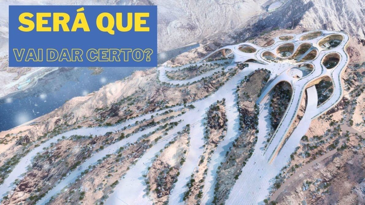 Trojena: Arábia Saudita investe US$ 500 bilhões na construção de mega cidade de esqui no deserto