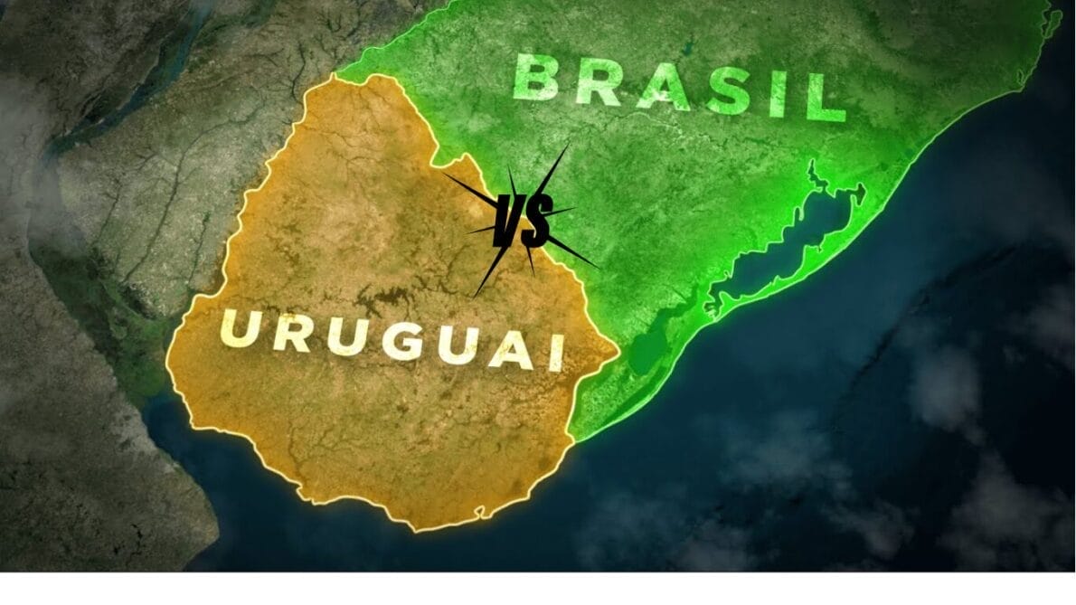 Brasil, território brasileiro, Uruguai, disputa territorial.