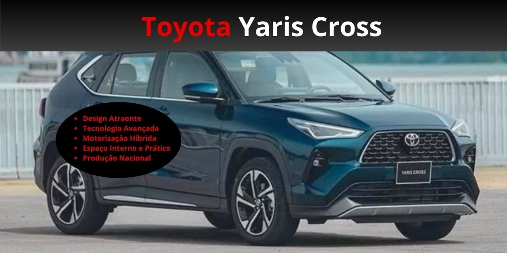 Toyota Yaris Cross. (Imagem: reprodução)