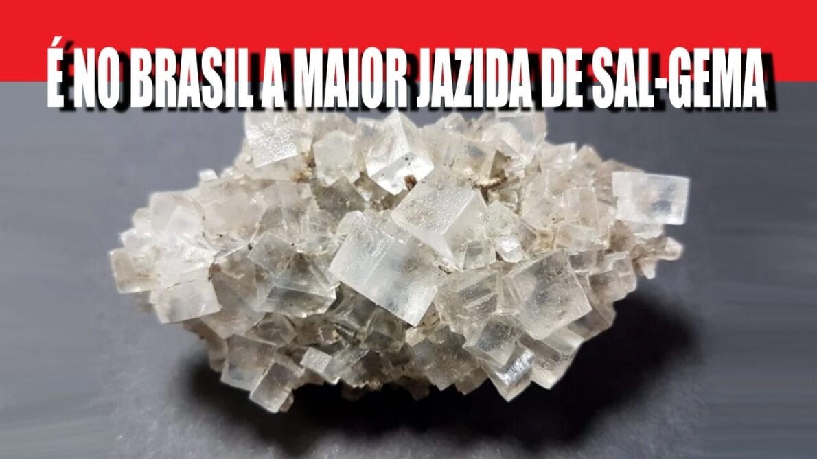 mineração - jazida - sal gema - sal - minerais - minério -