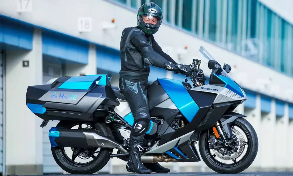KAWASAKI NINJA movida a hidrogênio do mundo acaba de chegar OFICIALMENTE ao mercado de motocicletas