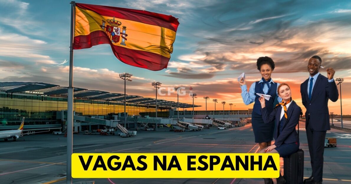 Aeroporto oferece vagas de emprego com salário de € 1.800 euros + contrato permanente para trabalhar na Espanha
