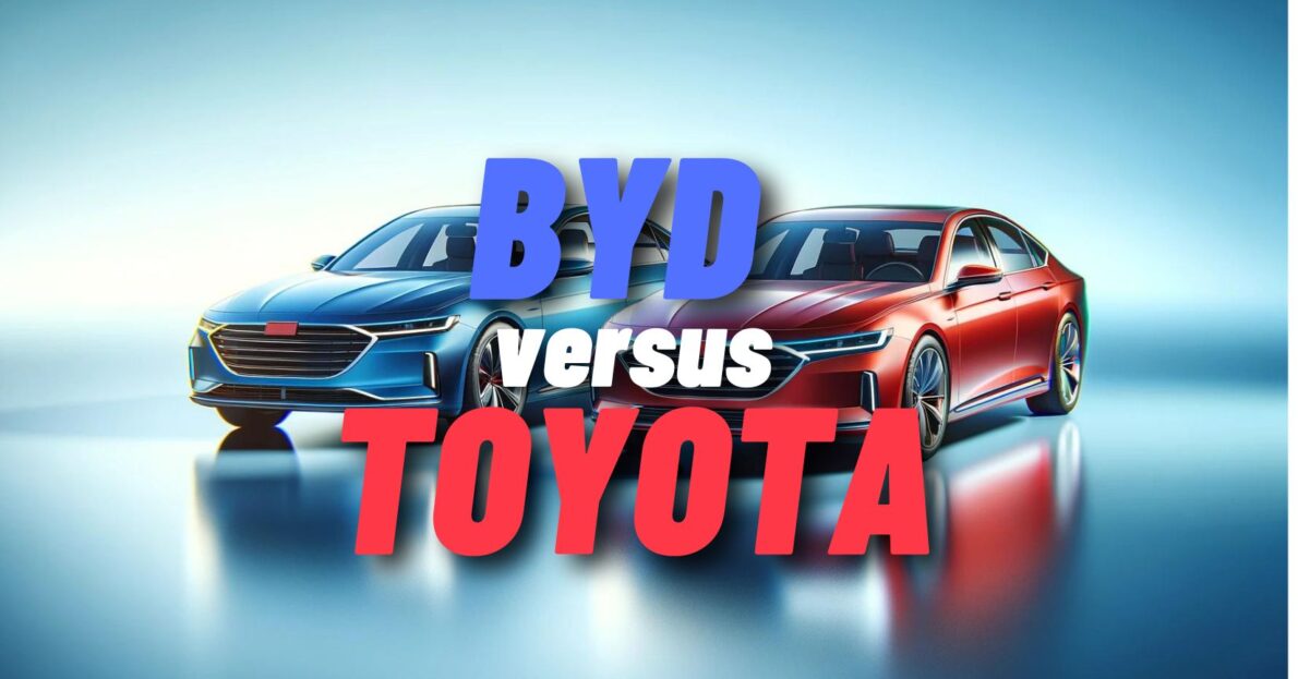 BYD vai superar a Toyota no Brasil