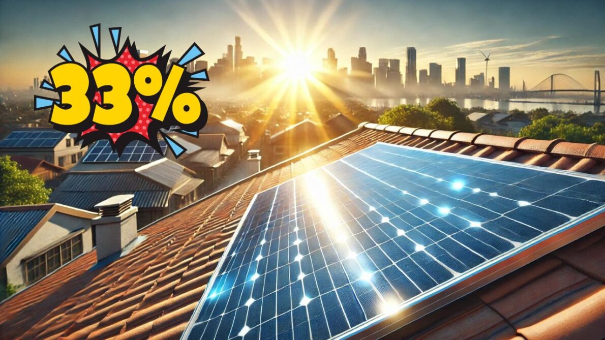 Chocante! Painel solar revolucionária com 33% de eficiência promete abalar o setor de energia solar