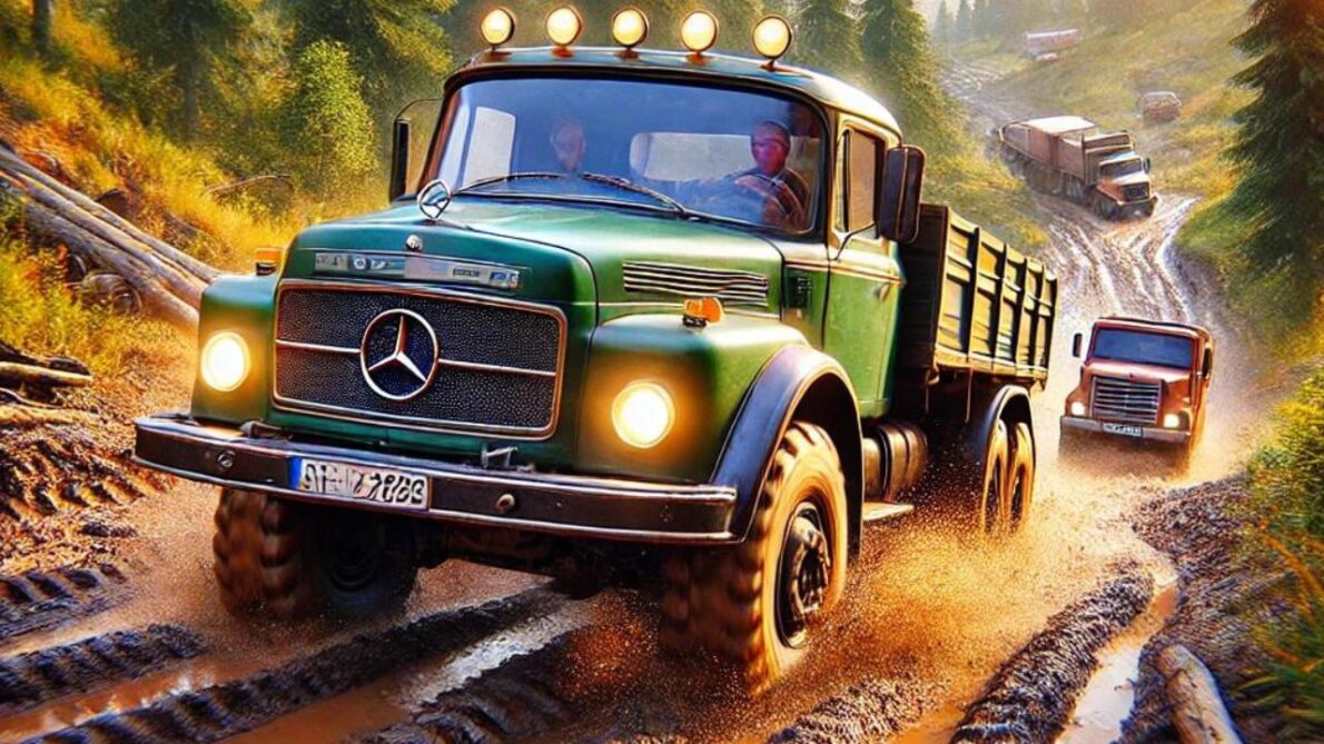 Conheça os caminhões clássicos Mercedes-Benz 2635 e 2638, os lendários reis do mato, famosos por sua robustez e eficiência