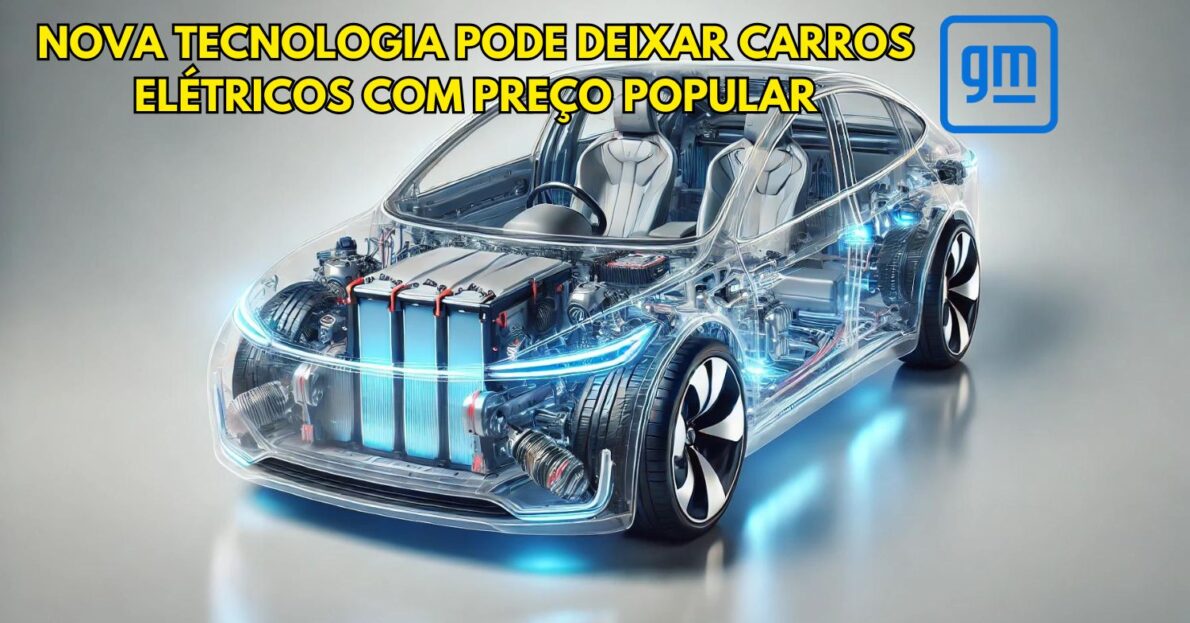 General Motors investe em tecnologia que pode baratear baterias de lítio e deixar carros elétricos com preço popular