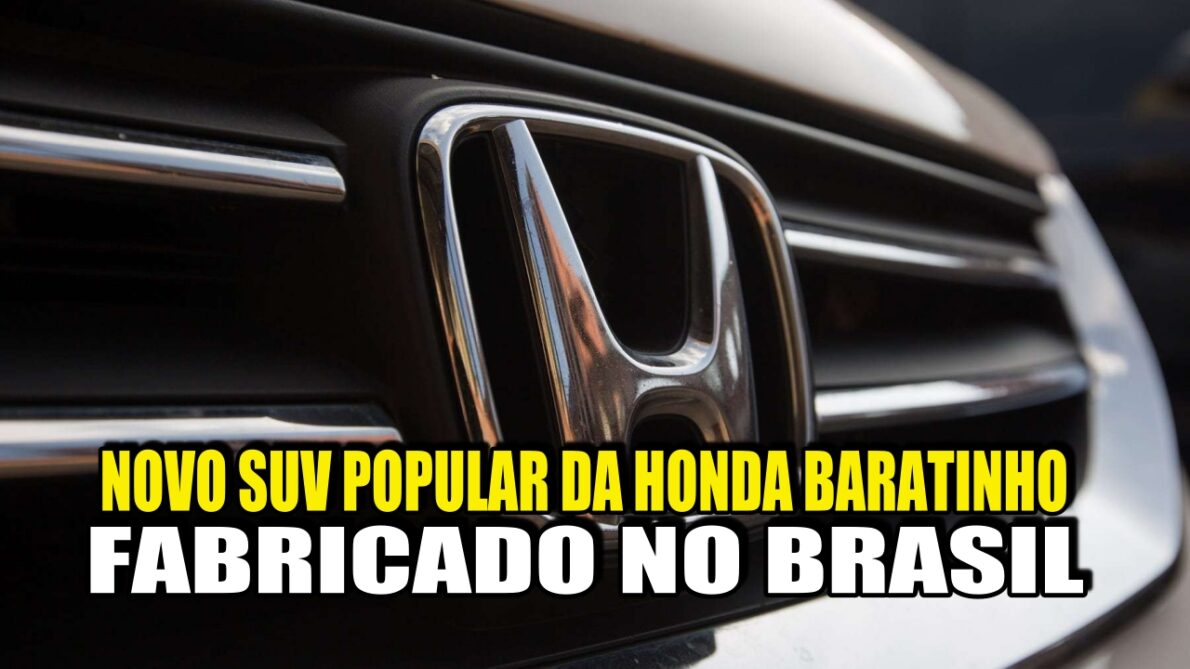 Toyota: Honda chega com dois pés na porta e lança mini SUV popular: novo carro fabricado no Brasil é mais barato que Corolla Cross e Yaris Cross, e promete acabar com o reinado da Toyota