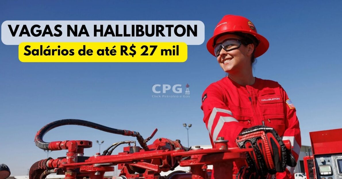 Halliburton abre processo seletivo no Brasil com mais de 30 vagas offshore de nível técnico e superior