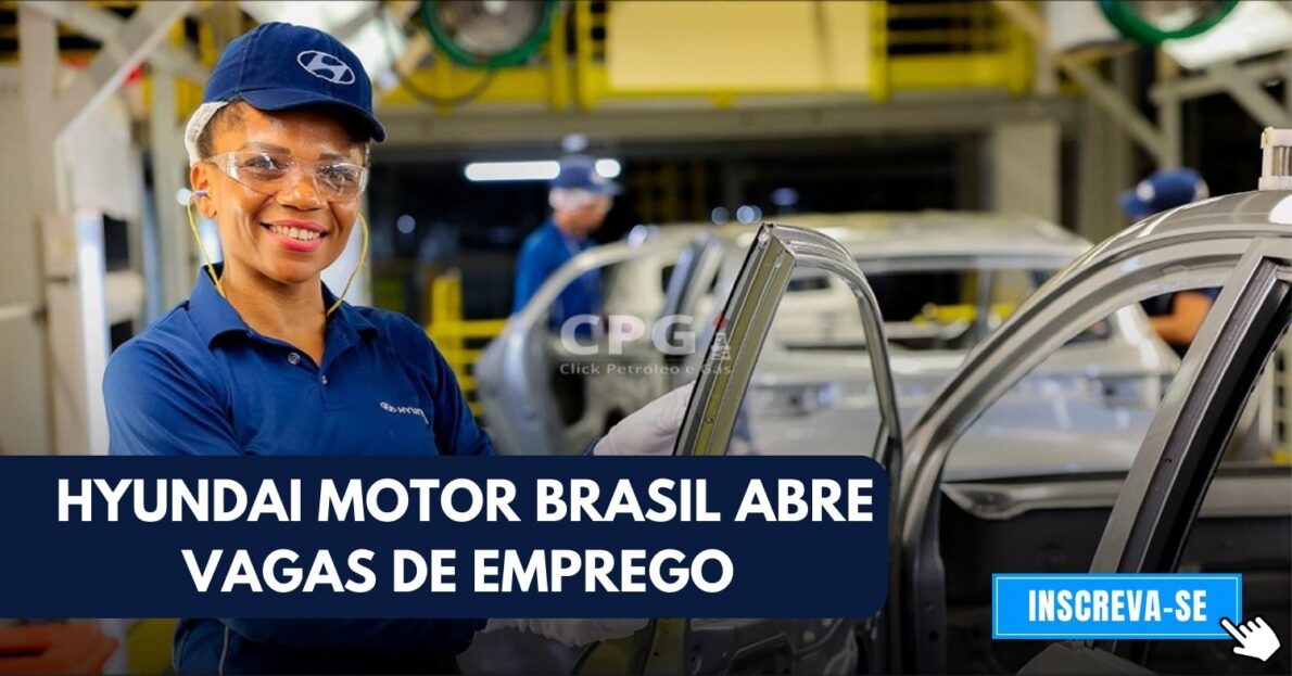 Hyundai Motor Brasil está com vagas de emprego em aberto para mecânicos, ferramenteiro, analistas e pessoas sem experiência para atuar em SP