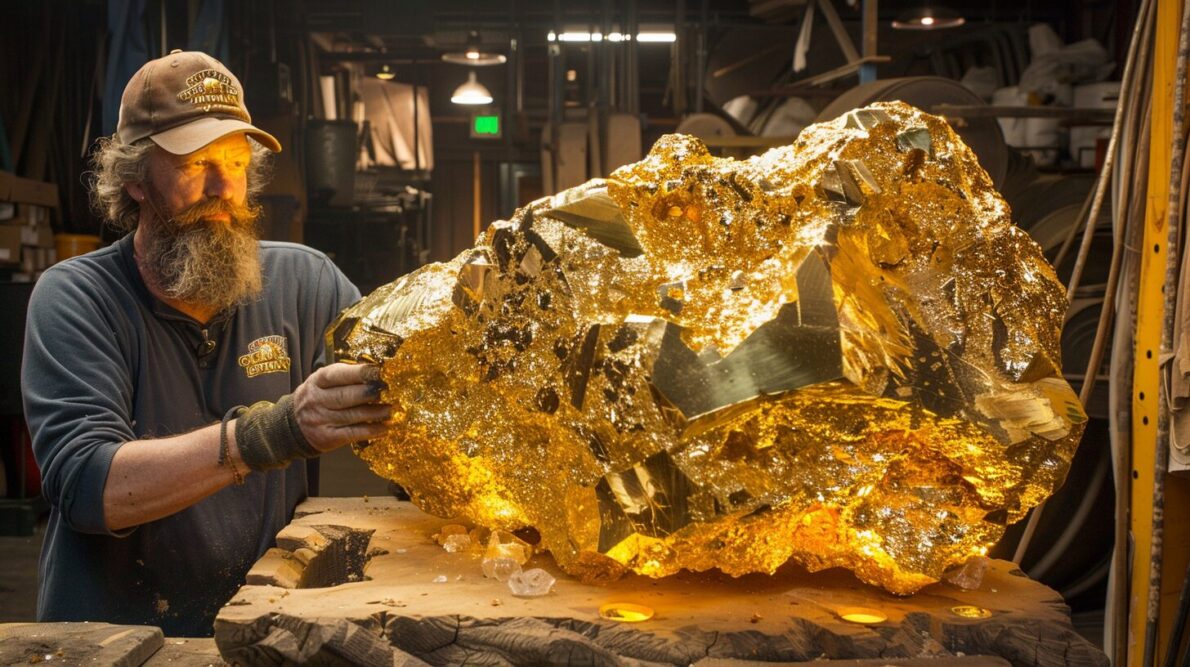 Maior PEPITA de ouro do planeta descoberta de 72 kg de puro ouro valia MILHÕES, mas foi vendida por apenas 12 mil euros, confira!