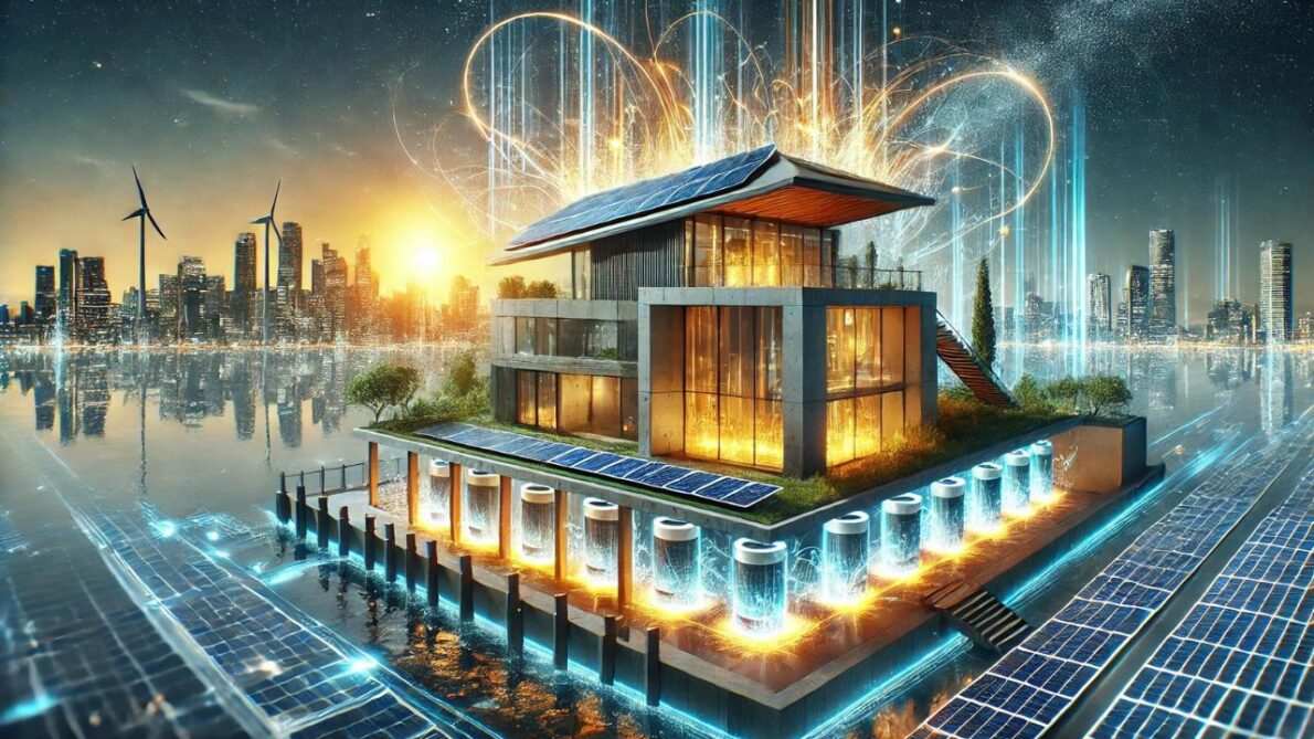 Nova tecnologia armazena energia solar sem bateria! Pesquisadores desenvolvem concreto supercapacitor que transforma casas em baterias gigantes