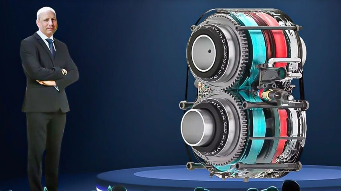 O novo motor rotativo ômega-1 da Astron Aerospace promete revolucionar a indústria automotiva ao eliminar cilindros e pistões