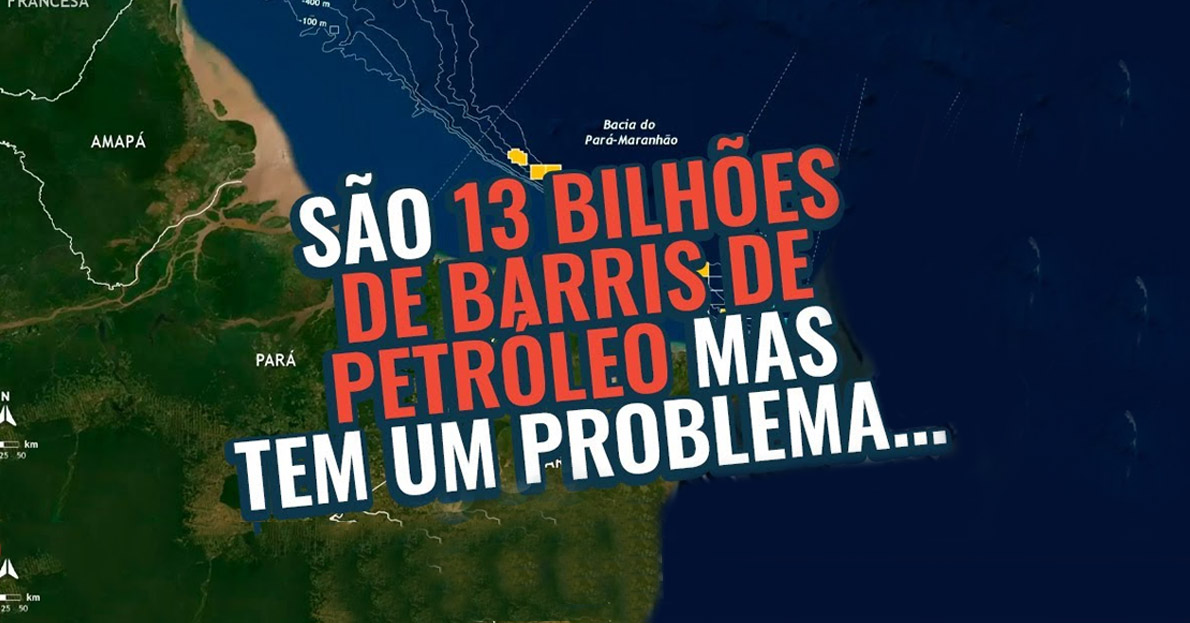 Petrobras enfrenta desafios ambientais e políticos para explorar 13 bilhões de barris de petróleo na Foz do Amazonas. Será que vale a pena? (Imagem: reprodução/ Youtube)