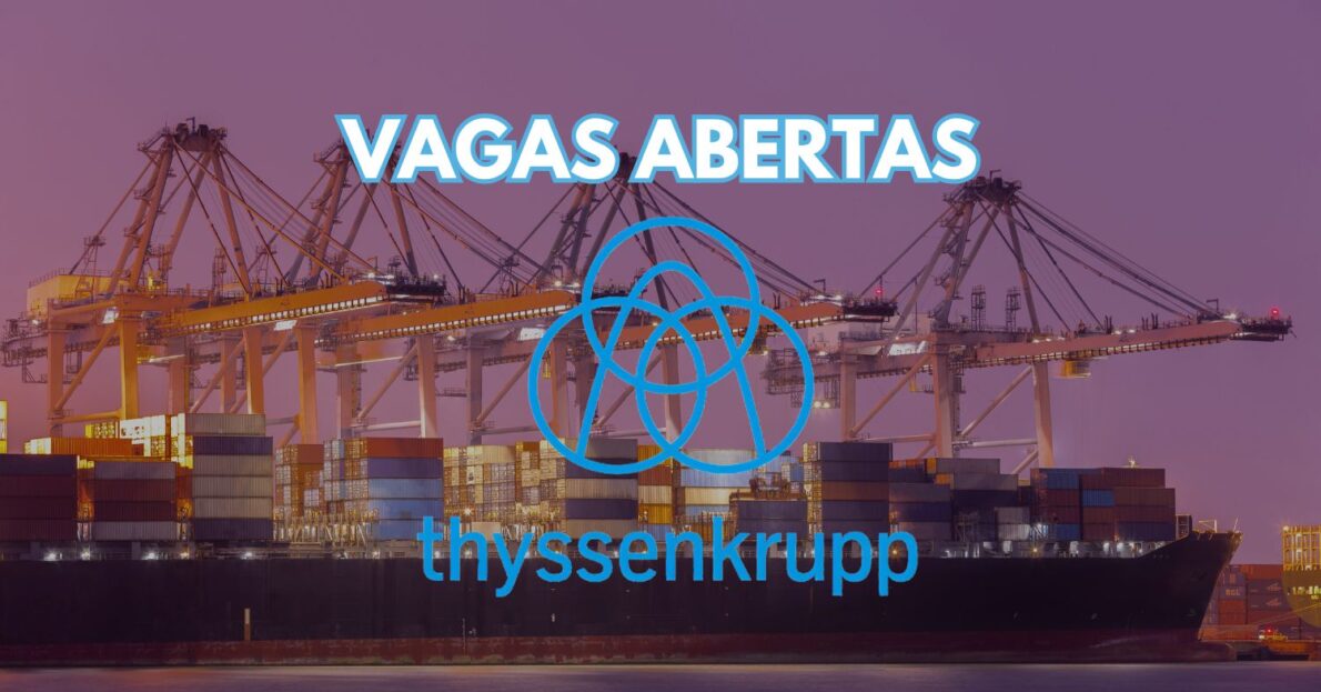 Thyssenkrupp Estaleiro Brasil Sul oferece vagas de emprego para Carpinteiro Naval, mecânico, jatista, engenheiro e mais!