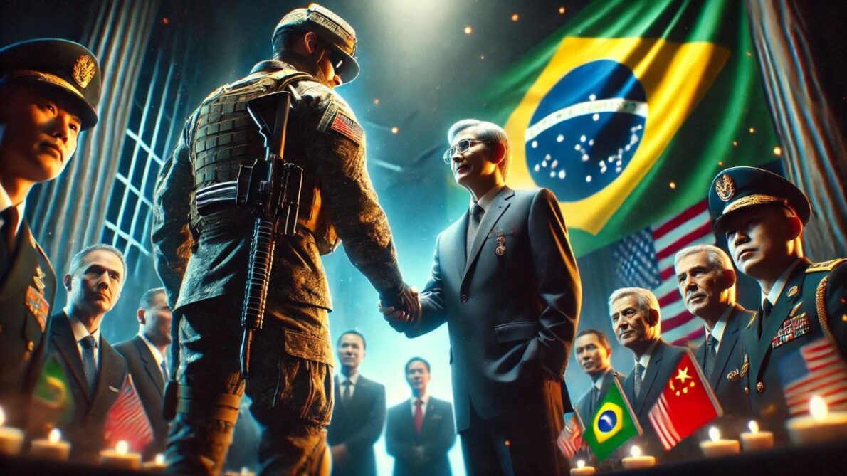 Washington movimenta peças no tabuleiro global ao enviar uma alta representante militar ao Brasil, e a China não fica nada satisfeita com a situação