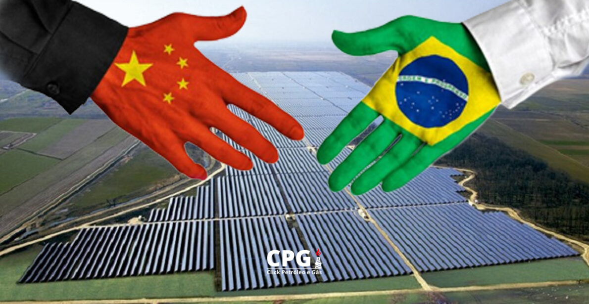 China domina o mercado de energia solar do Brasil. (Imagem: reprodução)