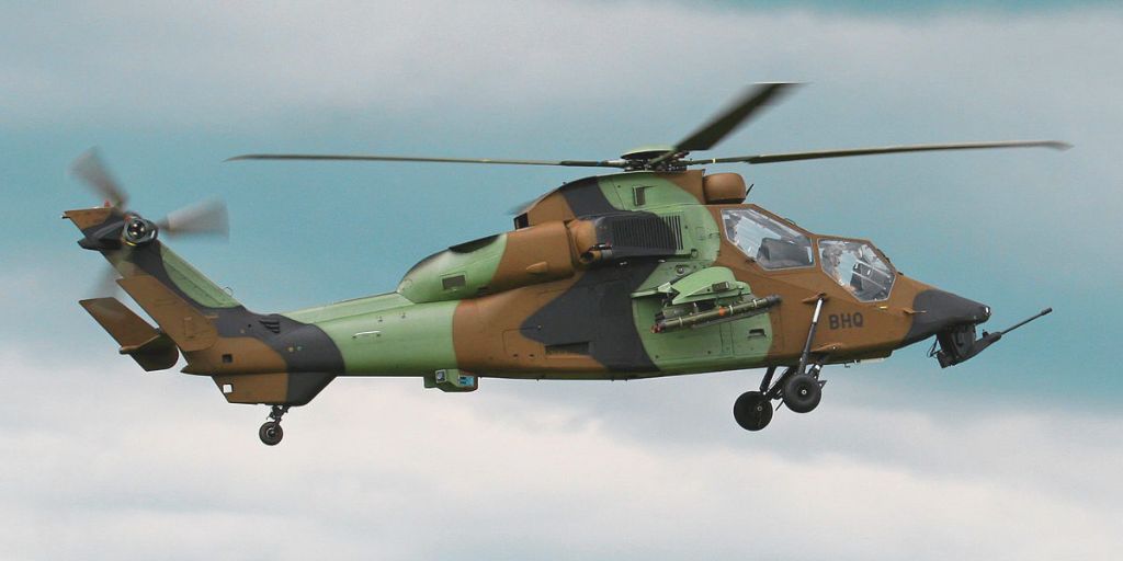 Se você acha que helicópteros são apenas máquinas de transporte, está na hora de conhecer o Eurocopter Tiger, o mais temido da Europa. (Imagem: reprodução)