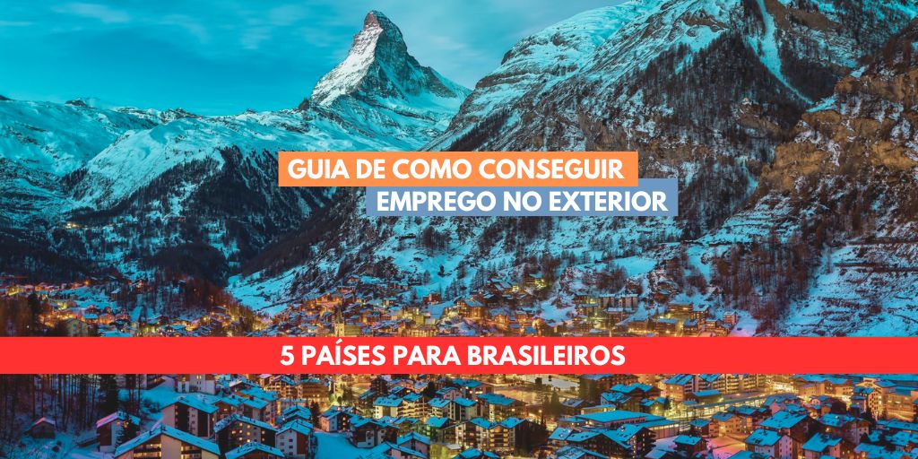 Veja os 5 principais países que contratam brasileiros e saiba como trabalhar no exterior, com dicas valiosas para impulsionar sua carreira. (Imagem: reprodução)