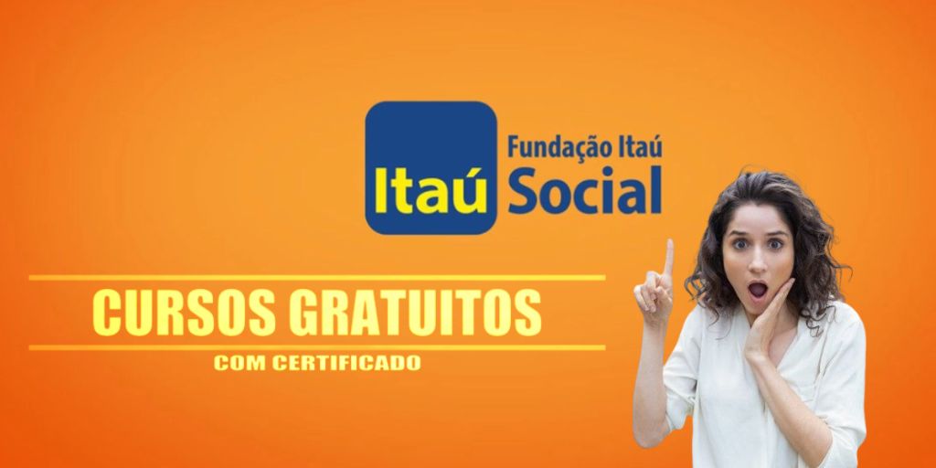 Itaú Cultural oferece 40 cursos gratuitos online em diversas áreas. Aprenda no seu ritmo e obtenha certificação gratuita! Descubra mais! (Imagem: reprodução)
