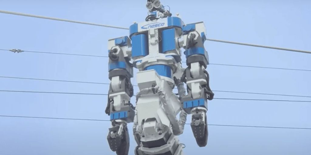 Robôs humanoides gigantes são a nova arma do Japão contra a escassez de mão de obra. (Imagem: reprodução)