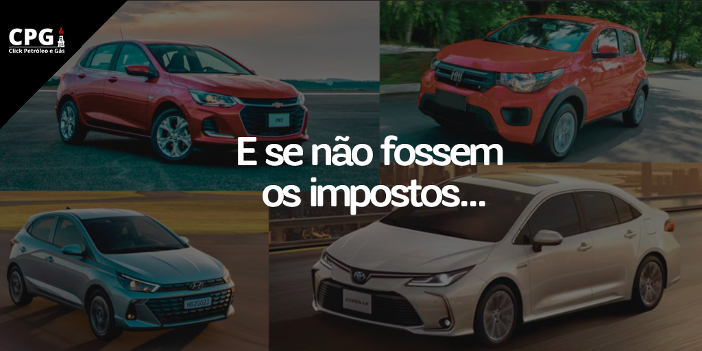 Toyota Corolla por R$ 81 mil, Fiat Mobi por R$ 36 mil, e Onix e HB20 por menos de R$ 44 mil! Preços dos queridinhos dos brasileiros impressionam sem impostos. Veja quanto custariam os principais modelos sem taxação. (Imagem: reprodução)